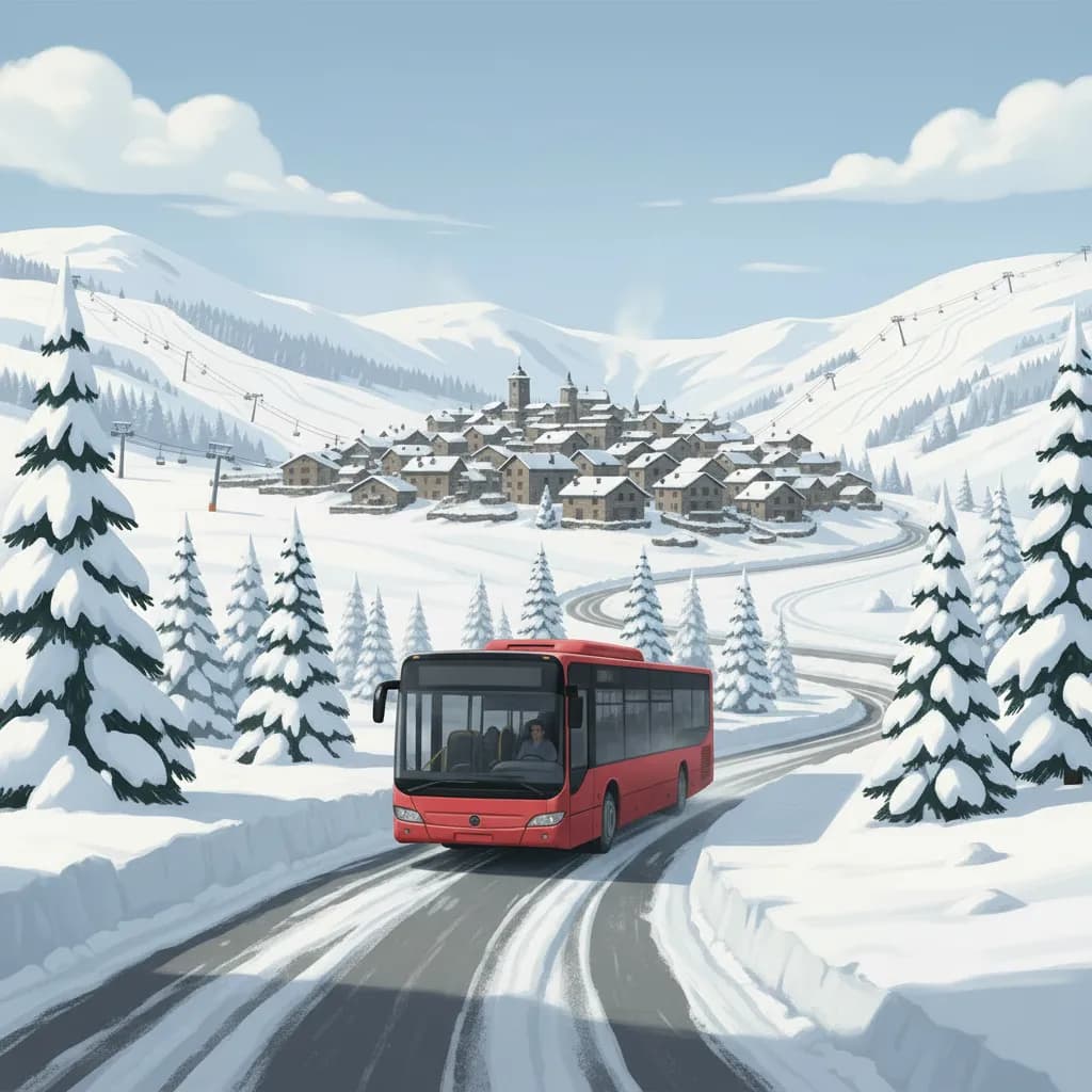 Bus Benasque-Cerler Navidad 2025: horarios y tarifas | Apartamento Benasque