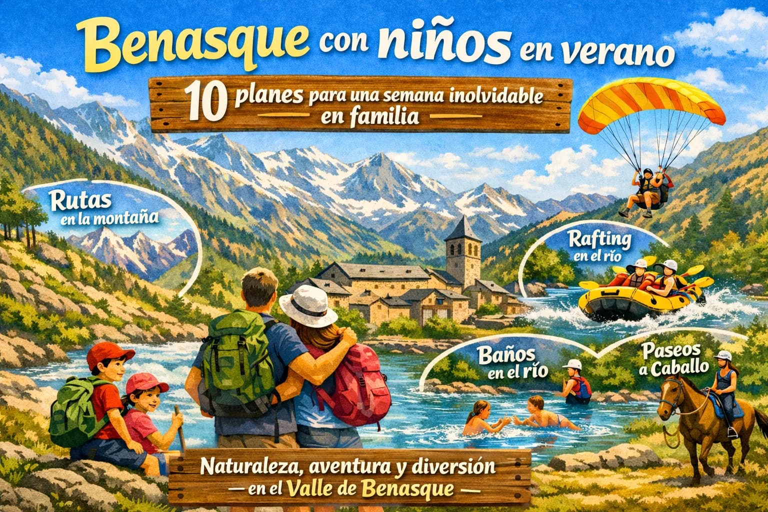 Benasque con niños en verano: 10 planes para una semana inolvidable en familia Benasque con niños en verano: 10 planes para una semana inolvidable en familia